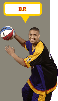 Harlem Wizards Player: DP ©HW