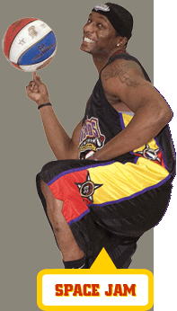 Harlem Wizards Player: SPACE JAM ©HW