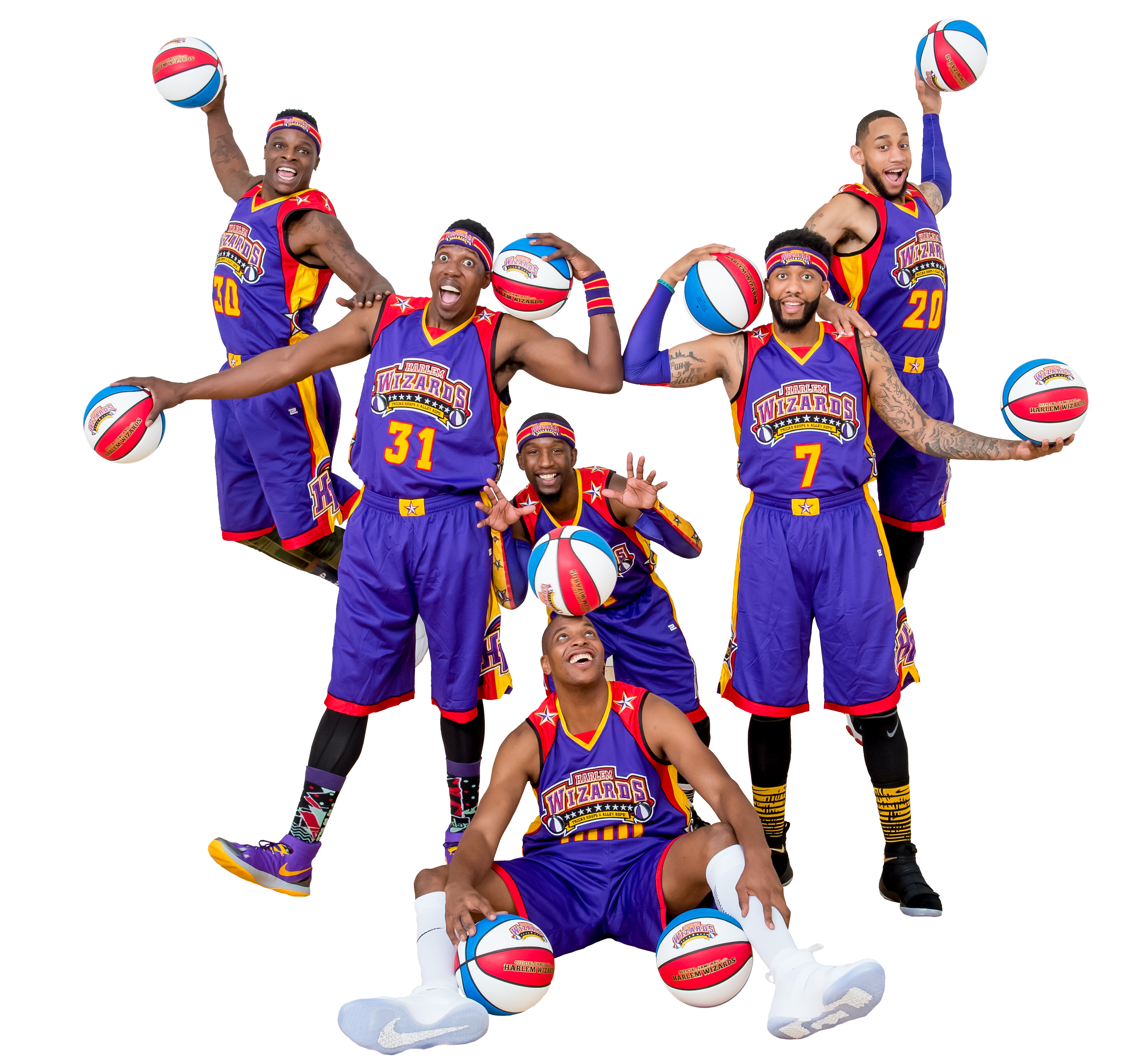 Media Area - The World Famous Harlem Wizards
